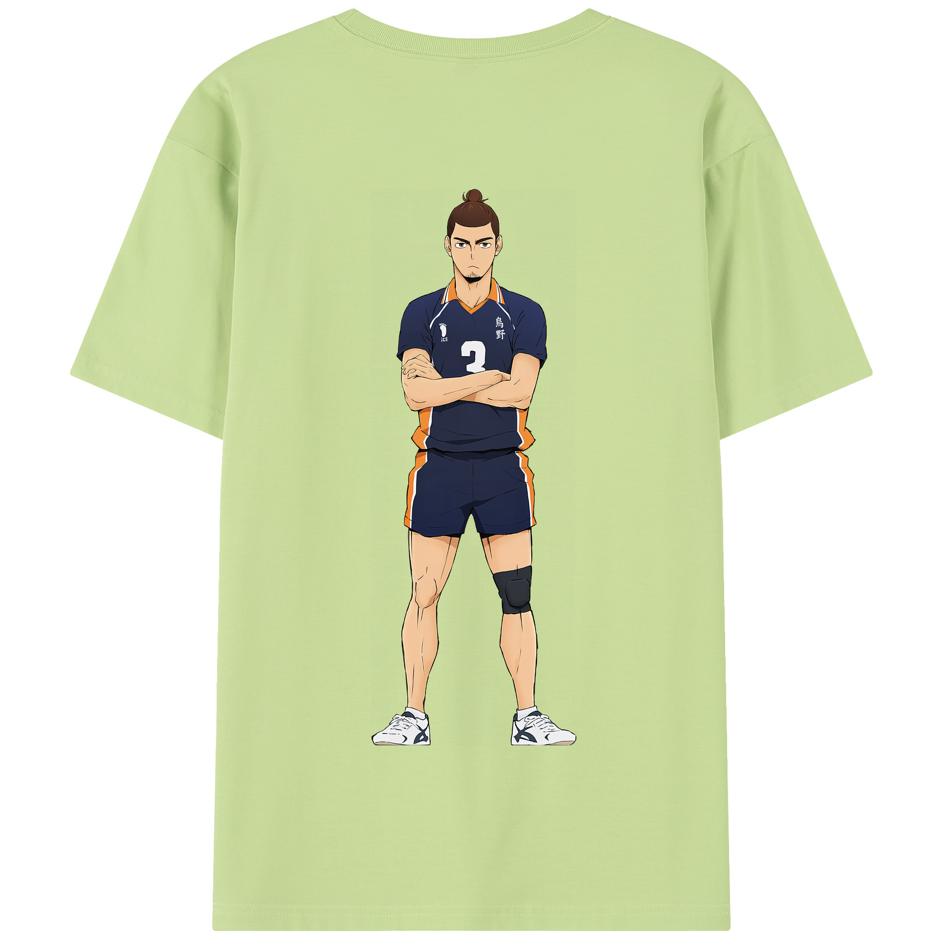 （画像用） ハイキュー!! Haikyu!! 綿100％半袖Tシャツ（背面プリント）